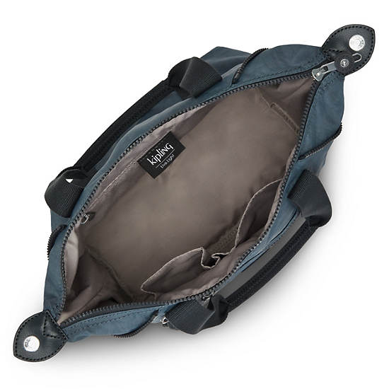 Sac Mini Kipling Art Shoulder Bleu Marine Grise | FR 1899VR